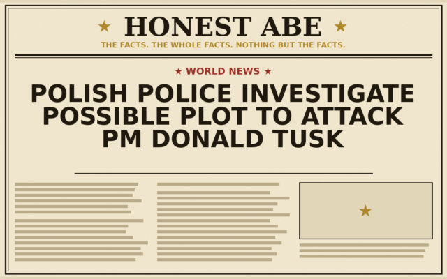 Polish Police Investigate Possible Plot to Attack PM Donald Tusk