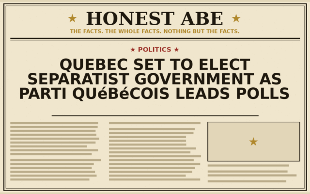 Quebec Set to Elect Separatist Government as Parti Québécois Leads Polls