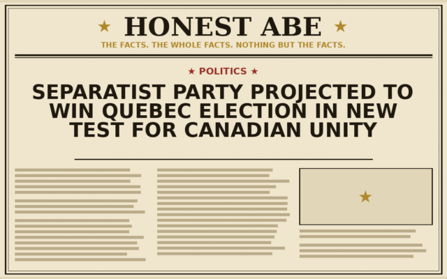 Separatist Party Projected to Win Quebec Election in New Test for Canadian Unity