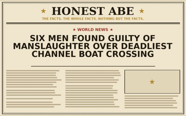 Six Men Found Guilty of Manslaughter Over Deadliest Channel Boat Crossing