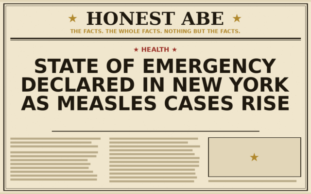 State of Emergency Declared in New York as Measles Cases Rise