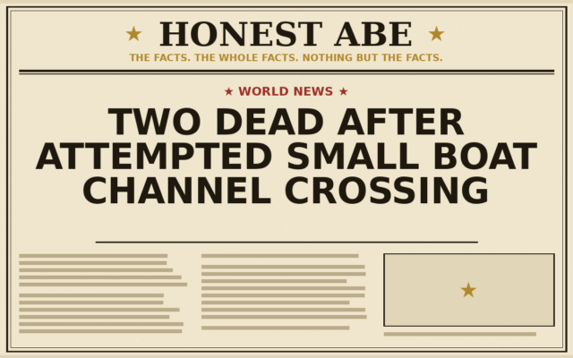 Two Dead After Attempted Small Boat Channel Crossing