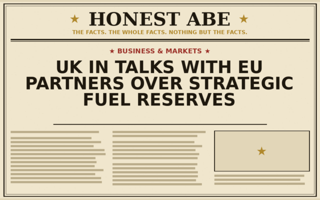 UK in Talks With EU Partners Over Strategic Fuel Reserves