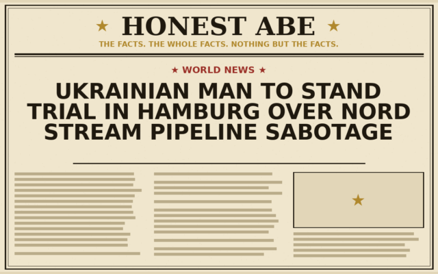 Ukrainian Man to Stand Trial in Hamburg Over Nord Stream Pipeline Sabotage