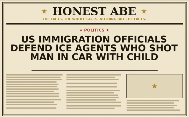 US Immigration Officials Defend ICE Agents Who Shot Man in Car With Child