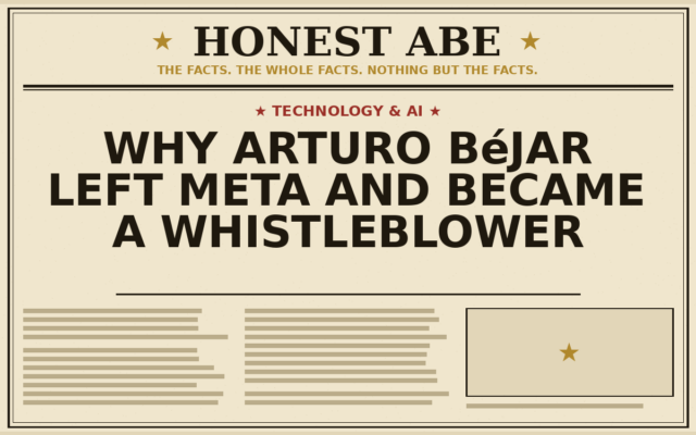 Why Arturo Béjar Left Meta and Became a Whistleblower